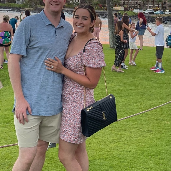 Abercrombie & Fitch Twist-Front Poplin Mini Dress - Picture 8 of 8